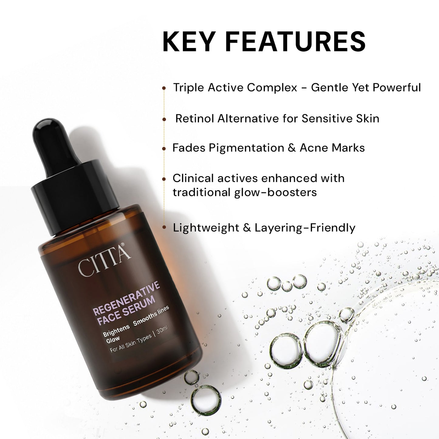 Anti Aging Face Serum – With Kojic Acid, Niacinamide & Vitamin C for Glow, Firmness & Youthful Skin