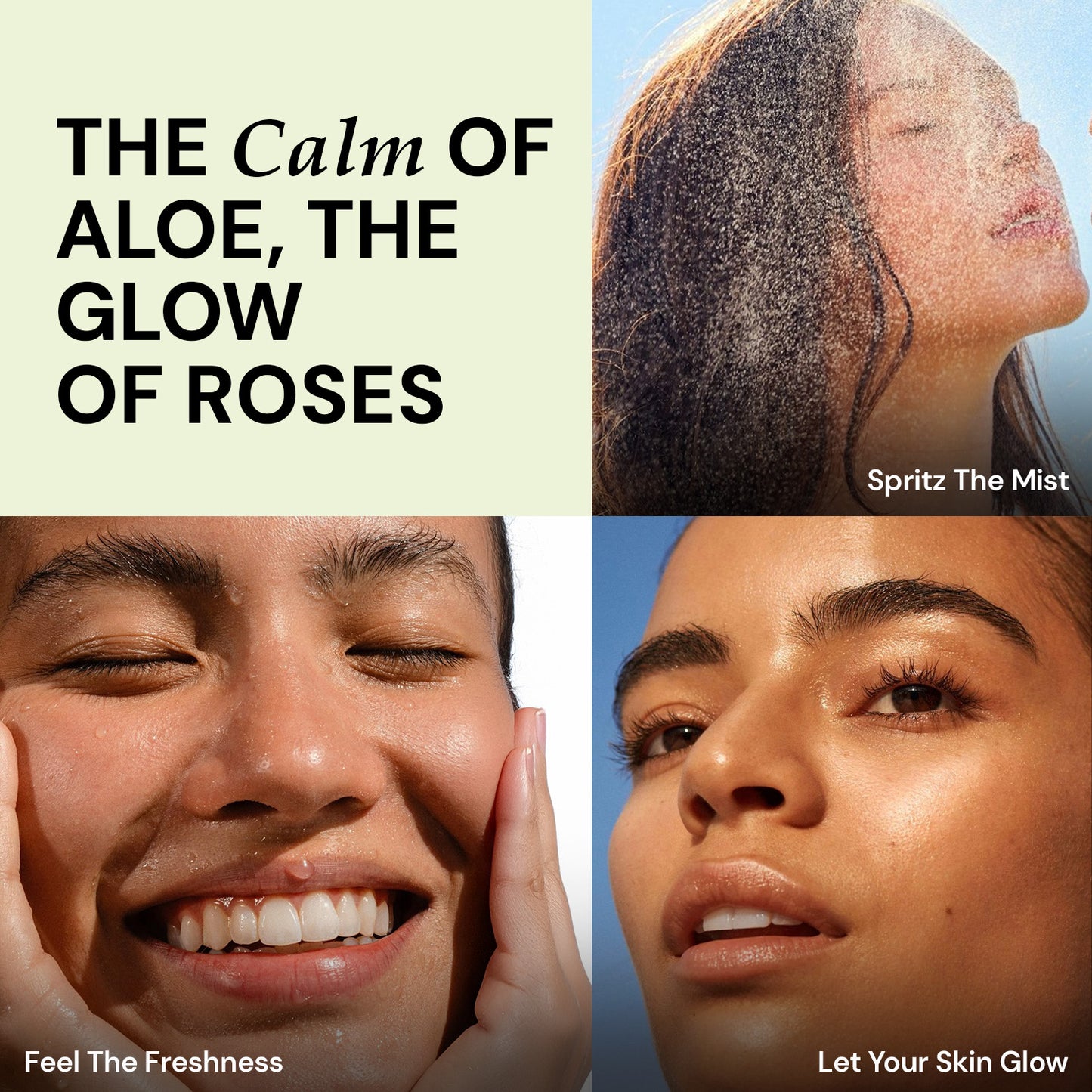 HYDRATING TONER - Hydrating Mist with Rose and Aloe Vera