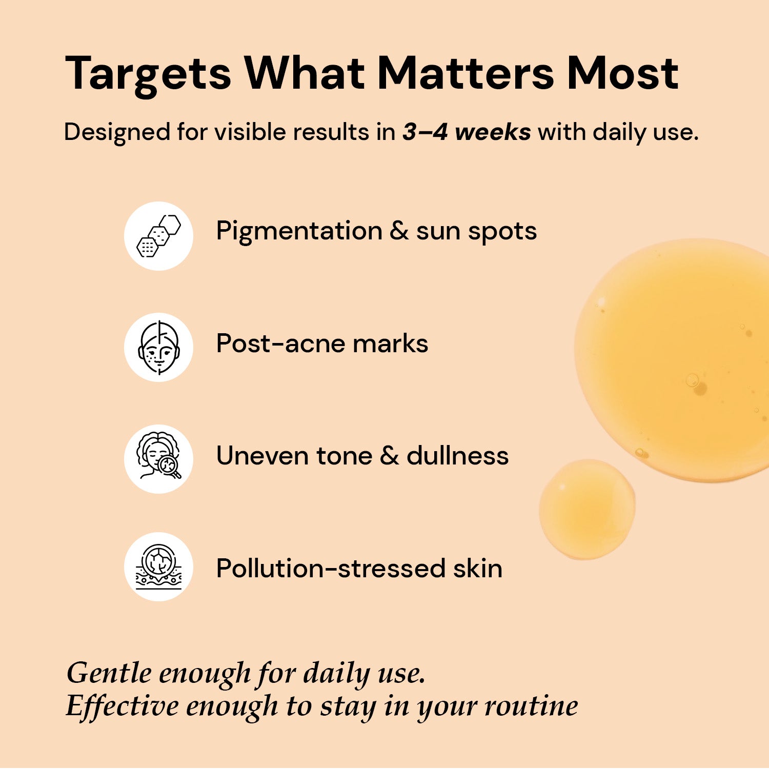 Best vitamin C serum for dark spots, post-acne marks, and uneven tone – visible results in 3 to 4 weeks