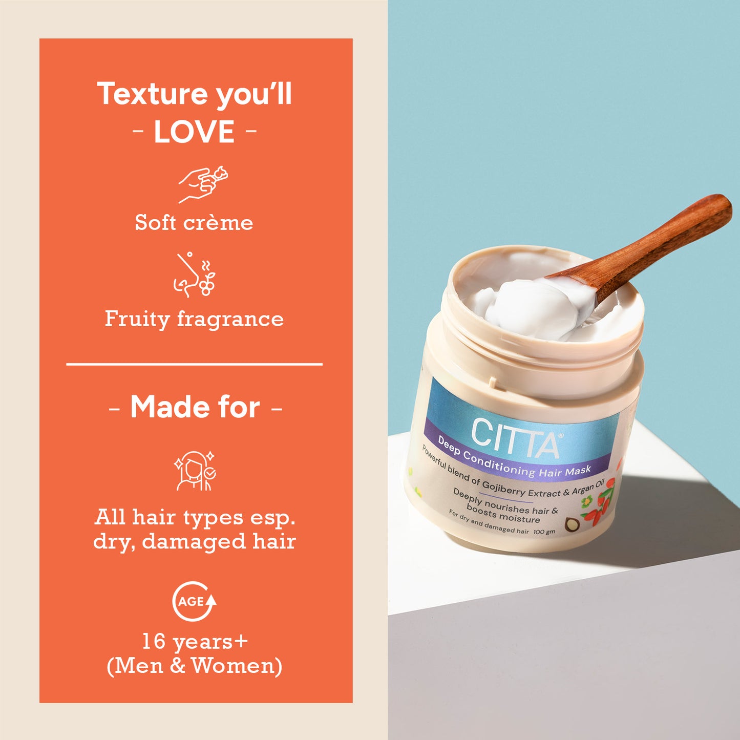 100gm $$** Buy the best hair mask for dry and frizzy hair online in India