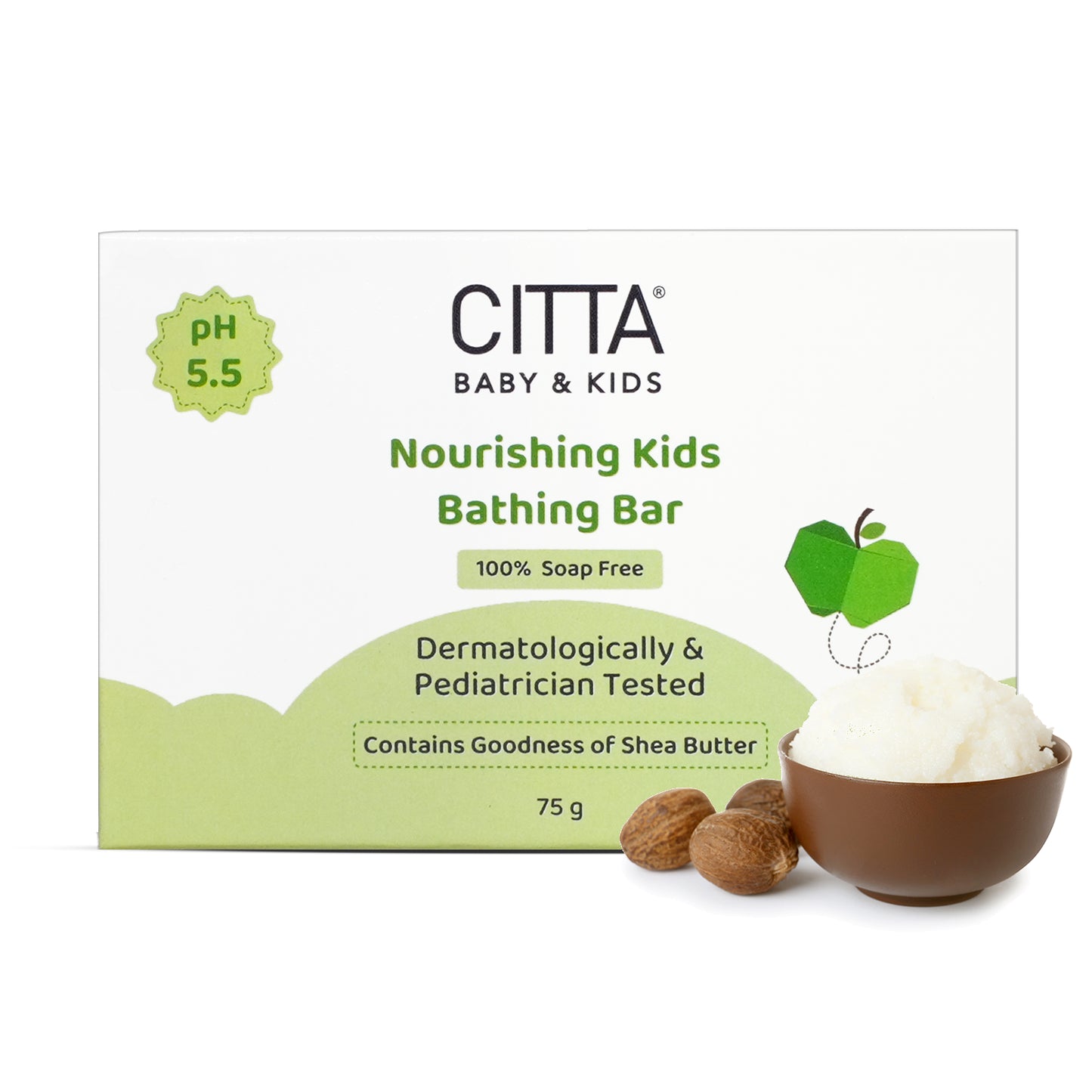 Buy 3 get 1 FREE $$** CITTA Nourishing Kids Bathing Bar - natural baby soap for delicate skin