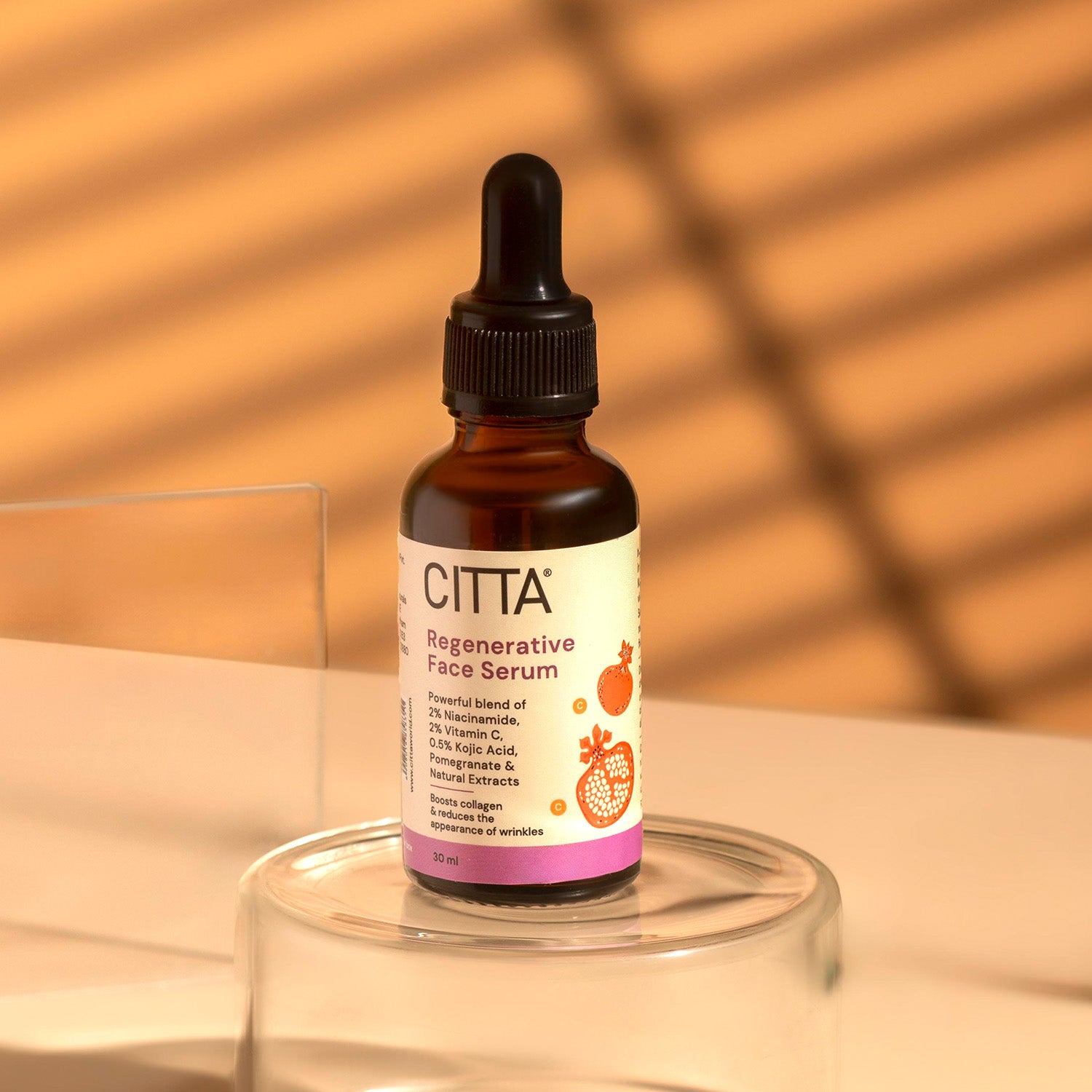 Buy CITTA Regenerative Anti-Aging Face Serum | Best face serum for wrinkles and fine lines
