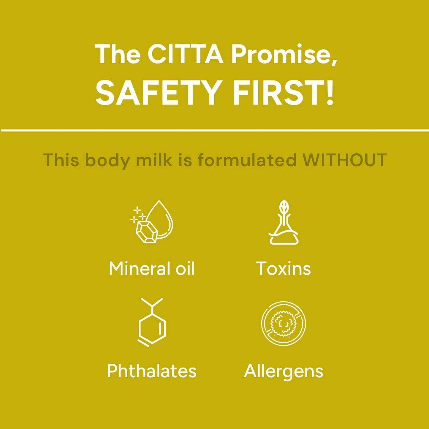 50ml $$** Safe and natural body lotion without mineral oil, toxins, phthalates, or allergens