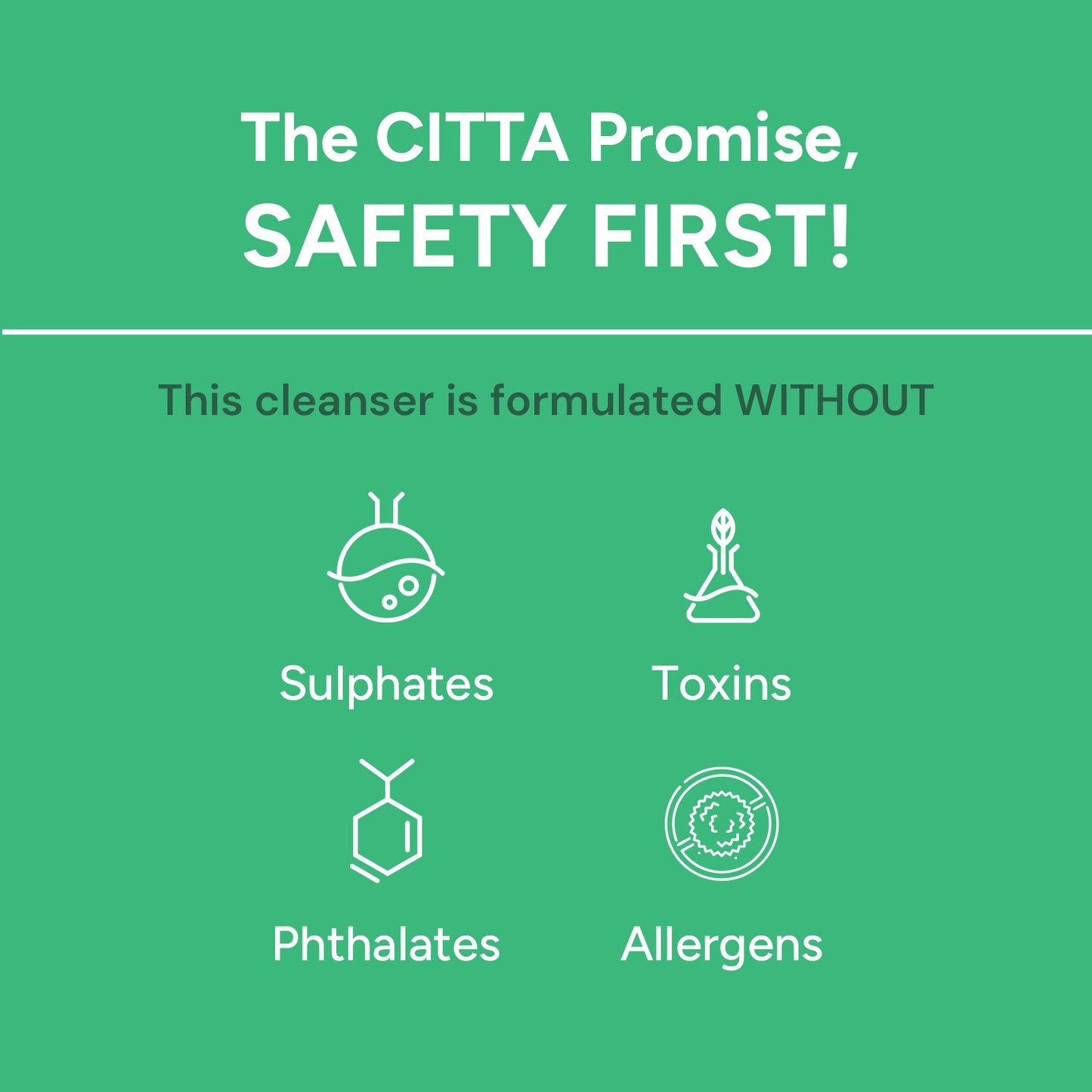 100 ml $$** Cica gentle cleanser free from sulphates, toxins, phthalates and allergens – safe for daily use