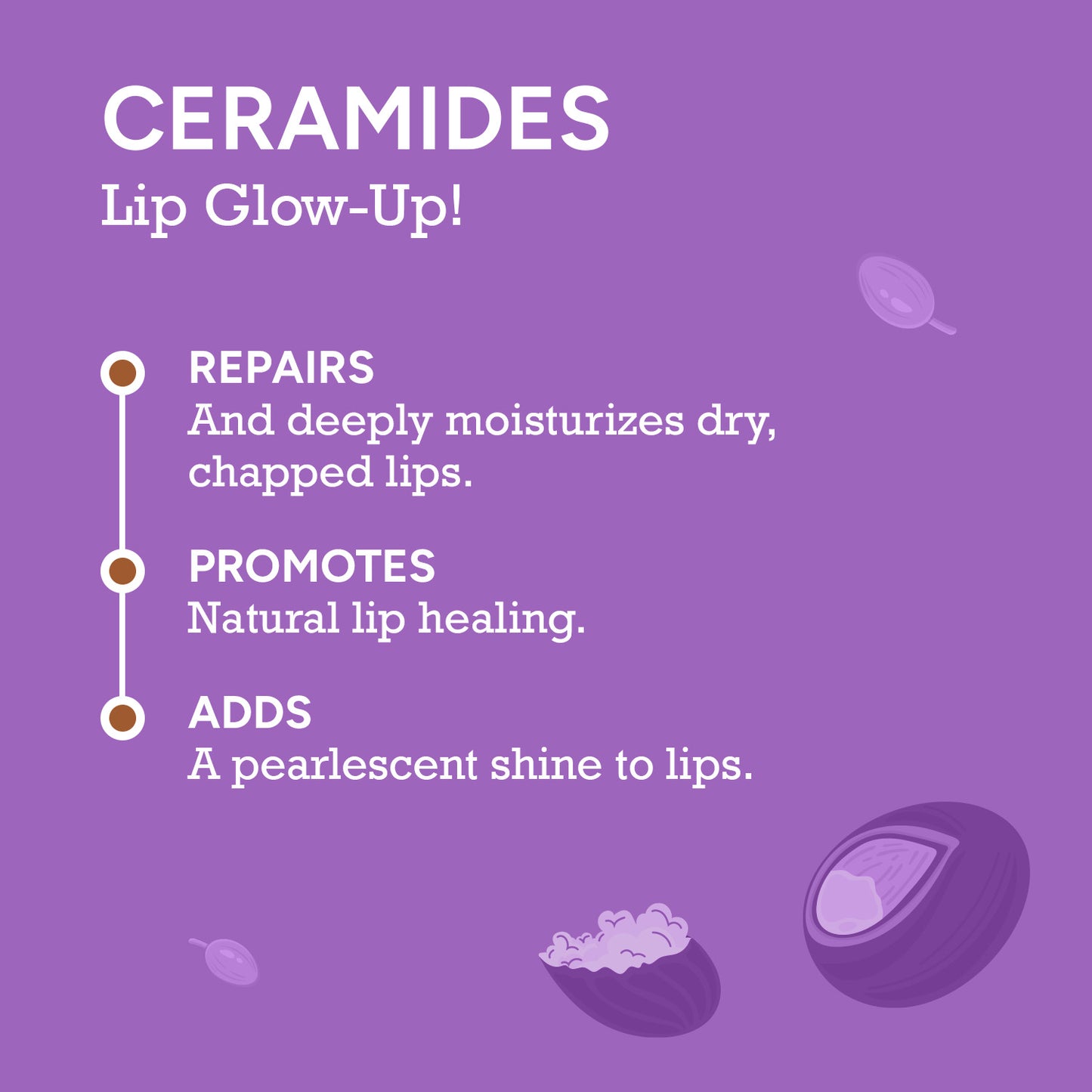 5gm $$** Lip sleeping mask with ceramides to repair chapped lips, promote healing, and add pearlescent glow