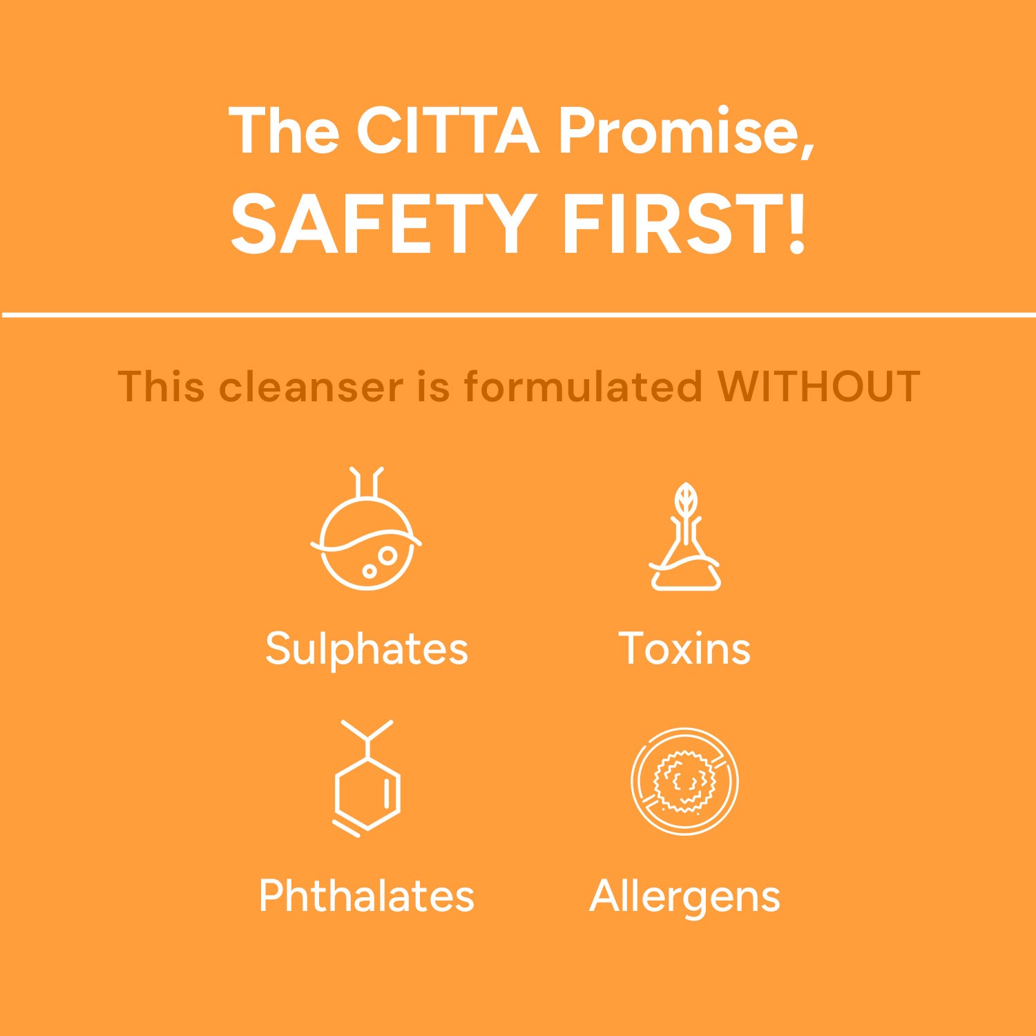 Niacinamide face wash free from sulphates, toxins, phthalates and allergens – safe gentle cleanser