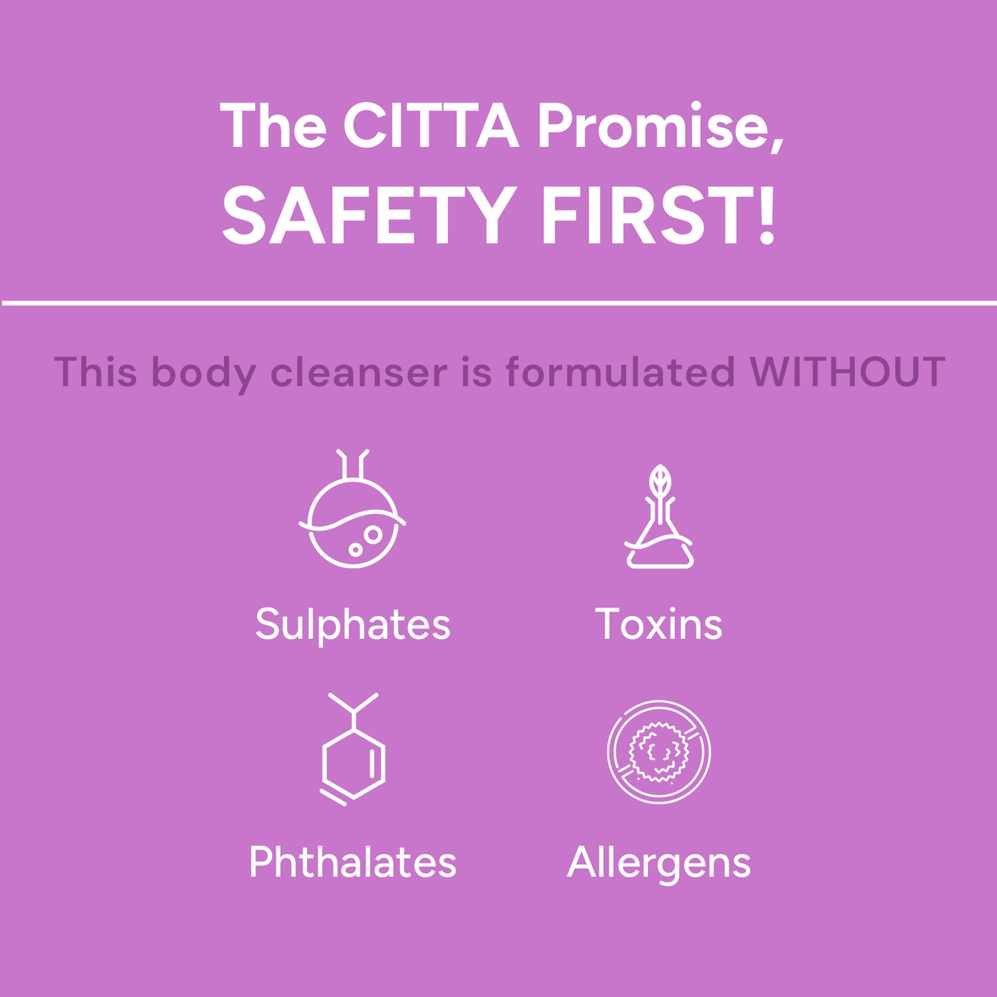 200ml $$** Non-Toxic Body Cleanser Gel Free from Sulphates, Phthalates and Allergens