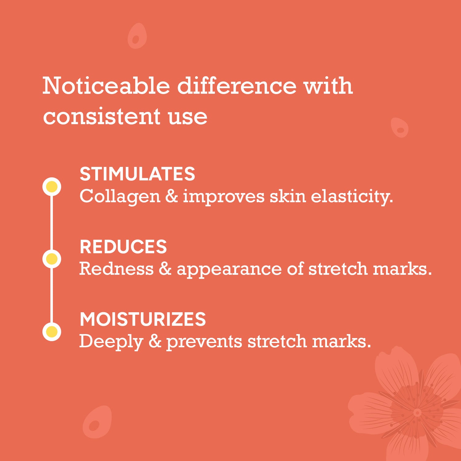 Stretch Mark Removal Cream that stimulates collagen, improves skin elasticity, reduces redness, and deeply moisturizes to prevent pregnancy stretch marks