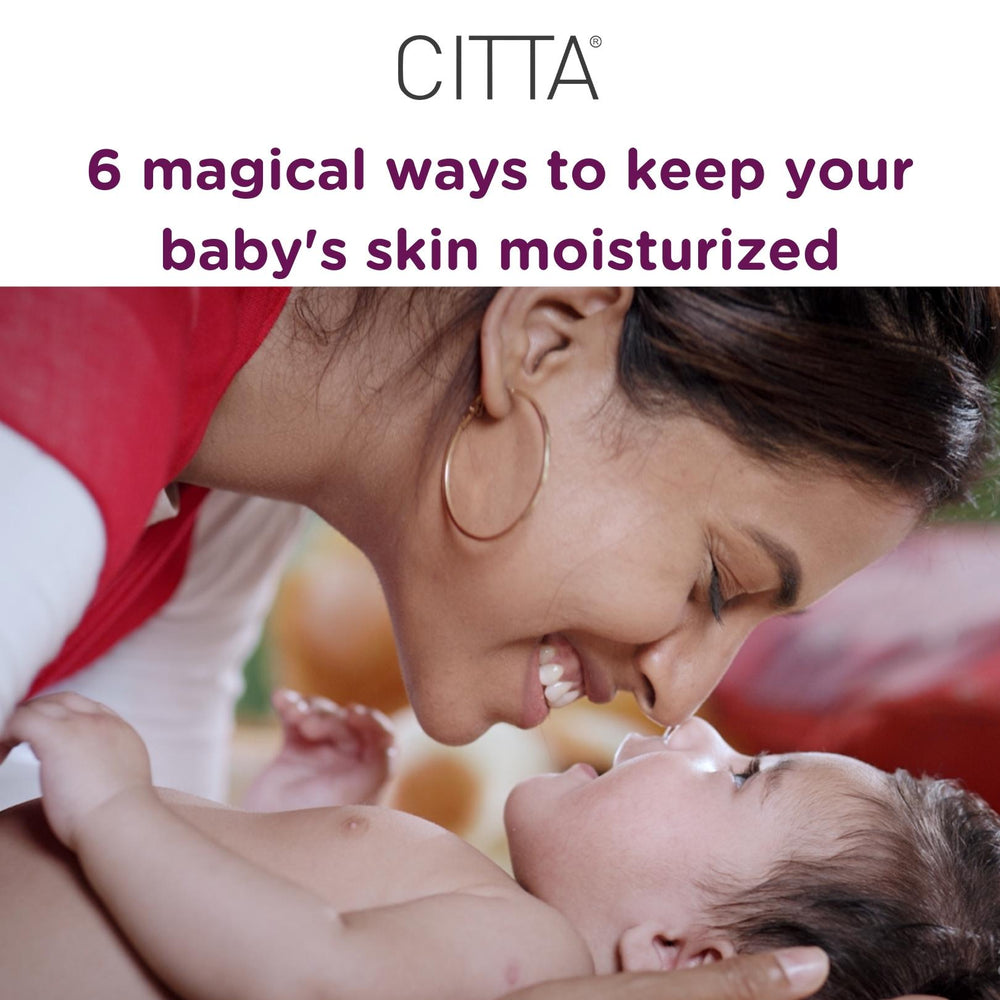 6 magical wat to keep your baby's skin moisturized