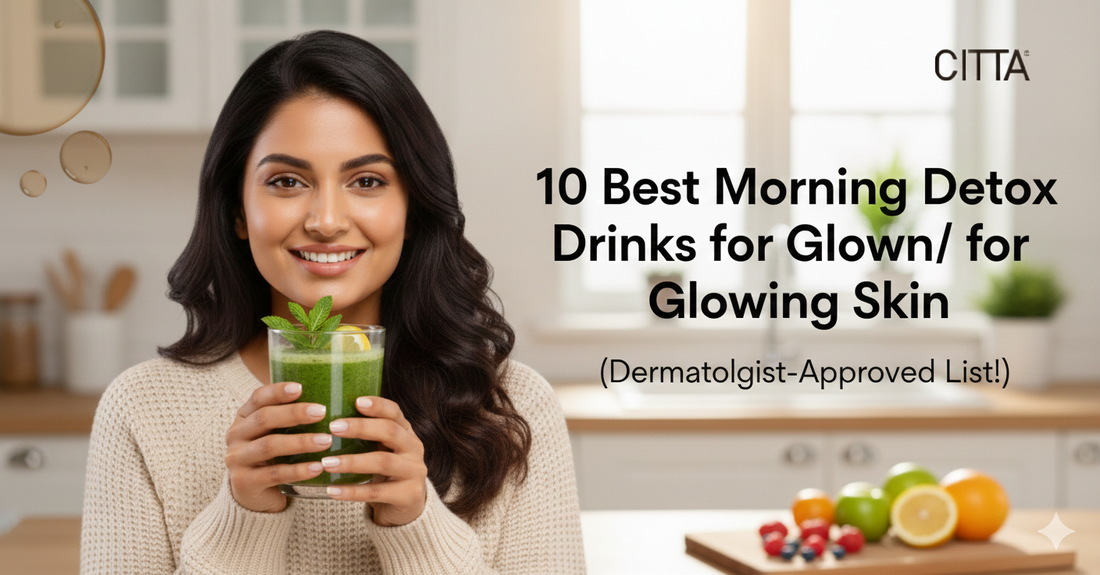 10 Best Morning Detox Drinks for Glowing Skin (Dermatologist-Approved List!)