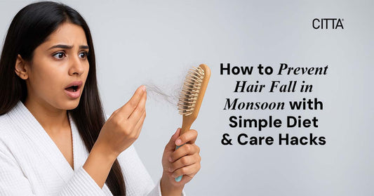 How to Prevent Hair Fall in Monsoon with Simple Diet & Care Hacks