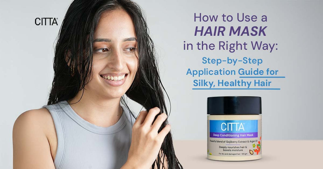 How to Use a Hair Mask the Right Way