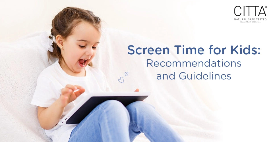 Screen time for kids - recommendations & guidelines