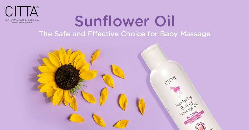 sunflower oil advantages for babies