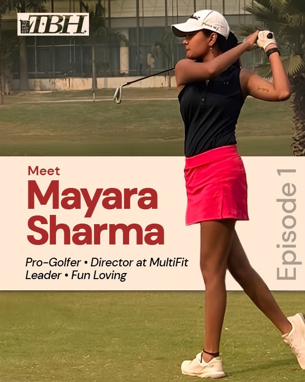 Mayara Sharma: Pro-Golfer • Director at MultiFit • Saree Lover • Sun Chaser