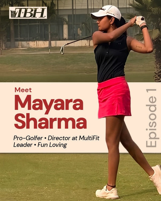 Mayara Sharma: Pro-Golfer • Director at MultiFit • Saree Lover • Sun Chaser