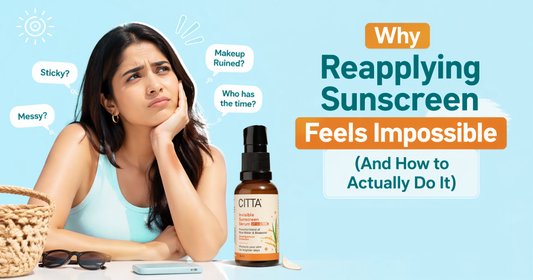 Why Reapplying Sunscreen Feels Impossible (And How to Actually Do It)