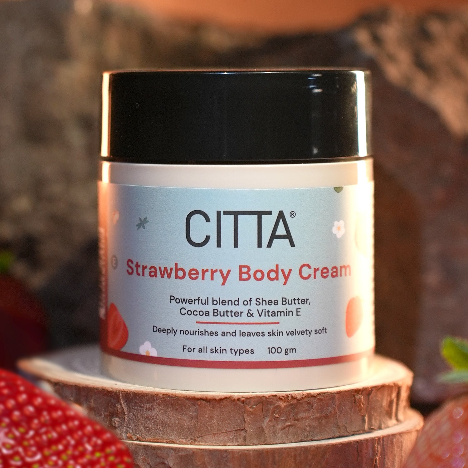 CITTA Strawberry Body Cream