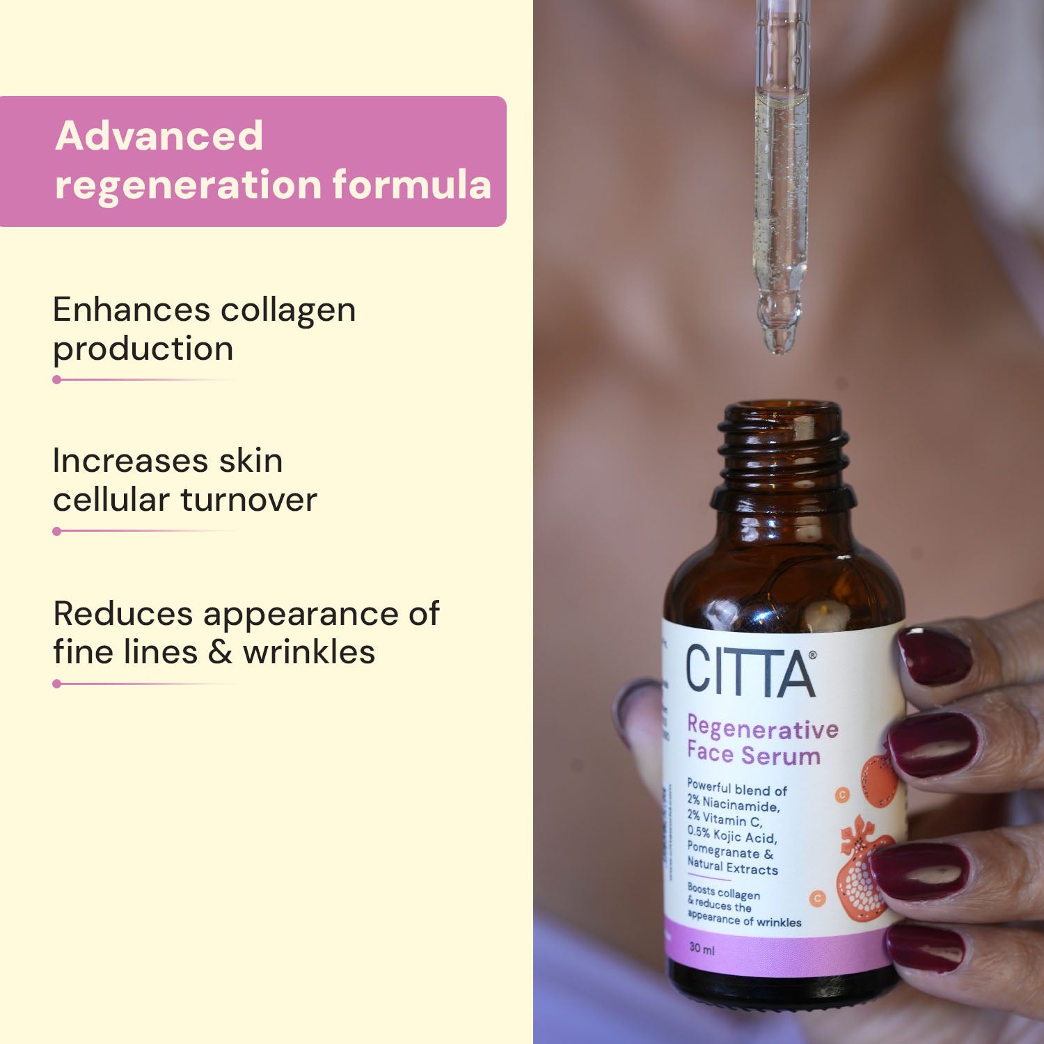 CITTA Regenerative Face Serum