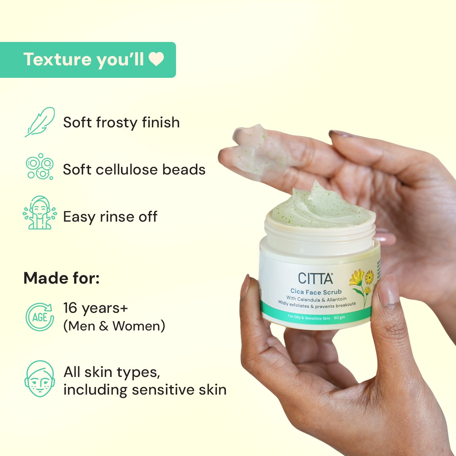 CITTA Cica Face Scrub