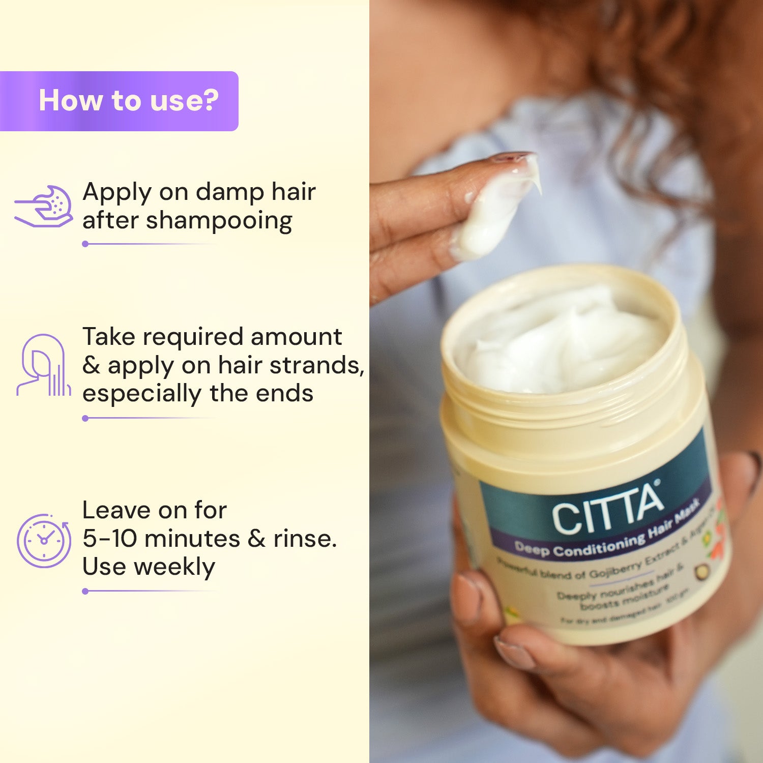 CITTA Deep Conditioning Hair Mask