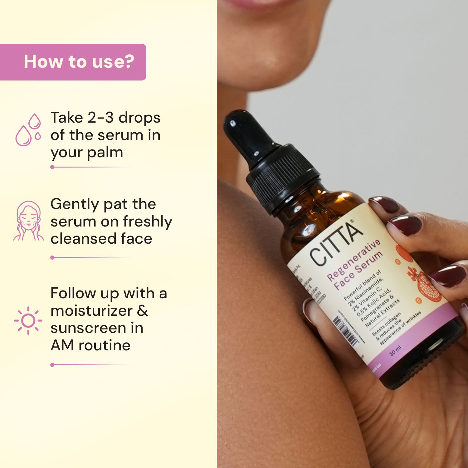 CITTA Regenerative Face Serum