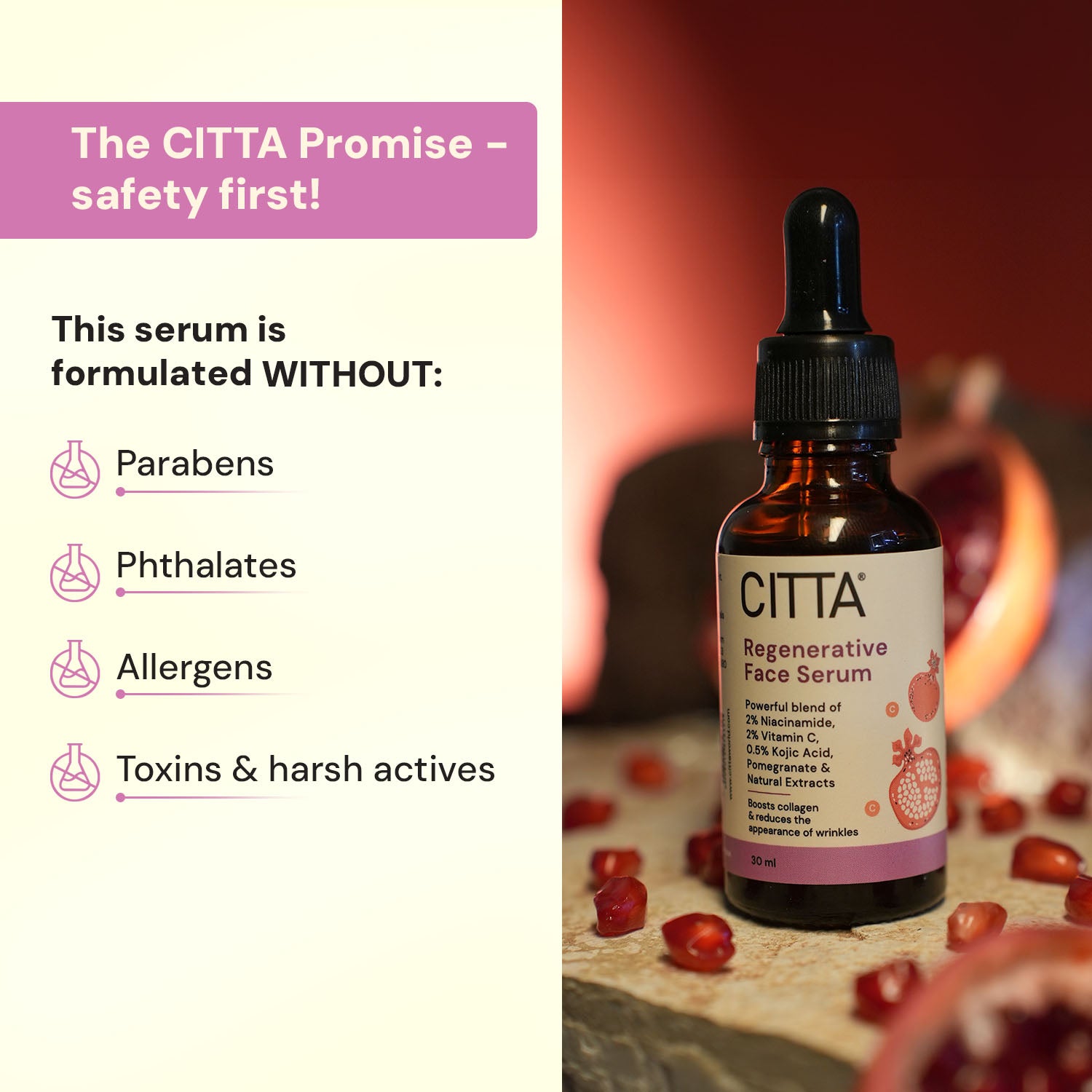 CITTA Regenerative Face Serum