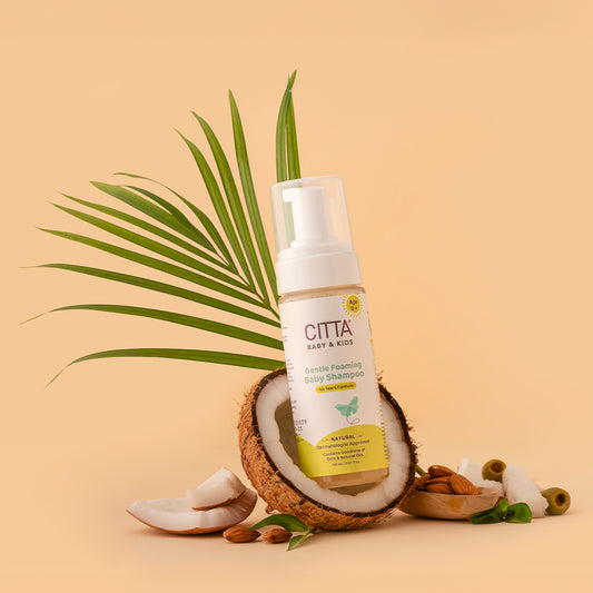 150ml$$** Gentle Foaming Baby Shampoo – Best Baby Shampoo for Delicate Scalp and Cradle Cap