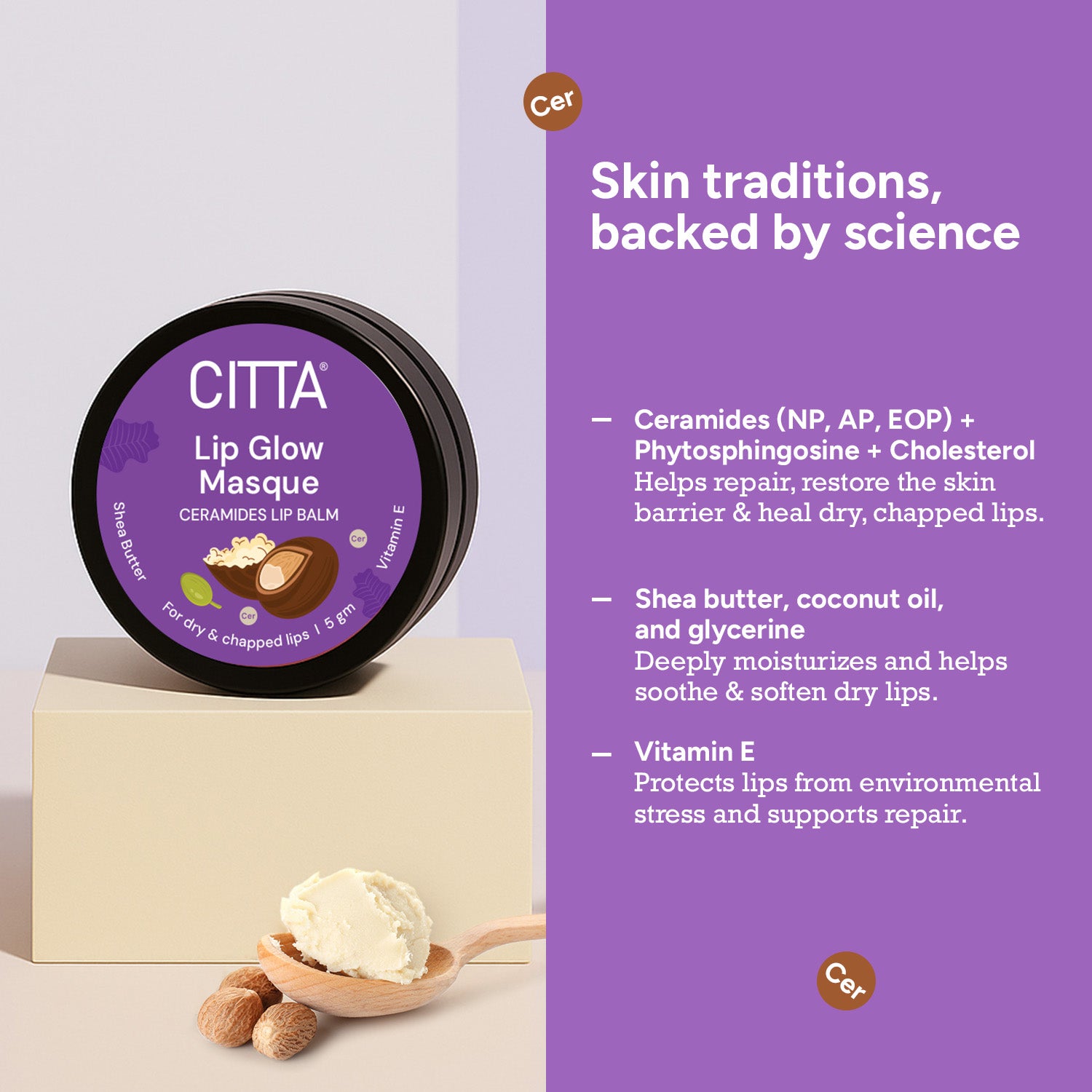 CITTA Lip Glow Masque