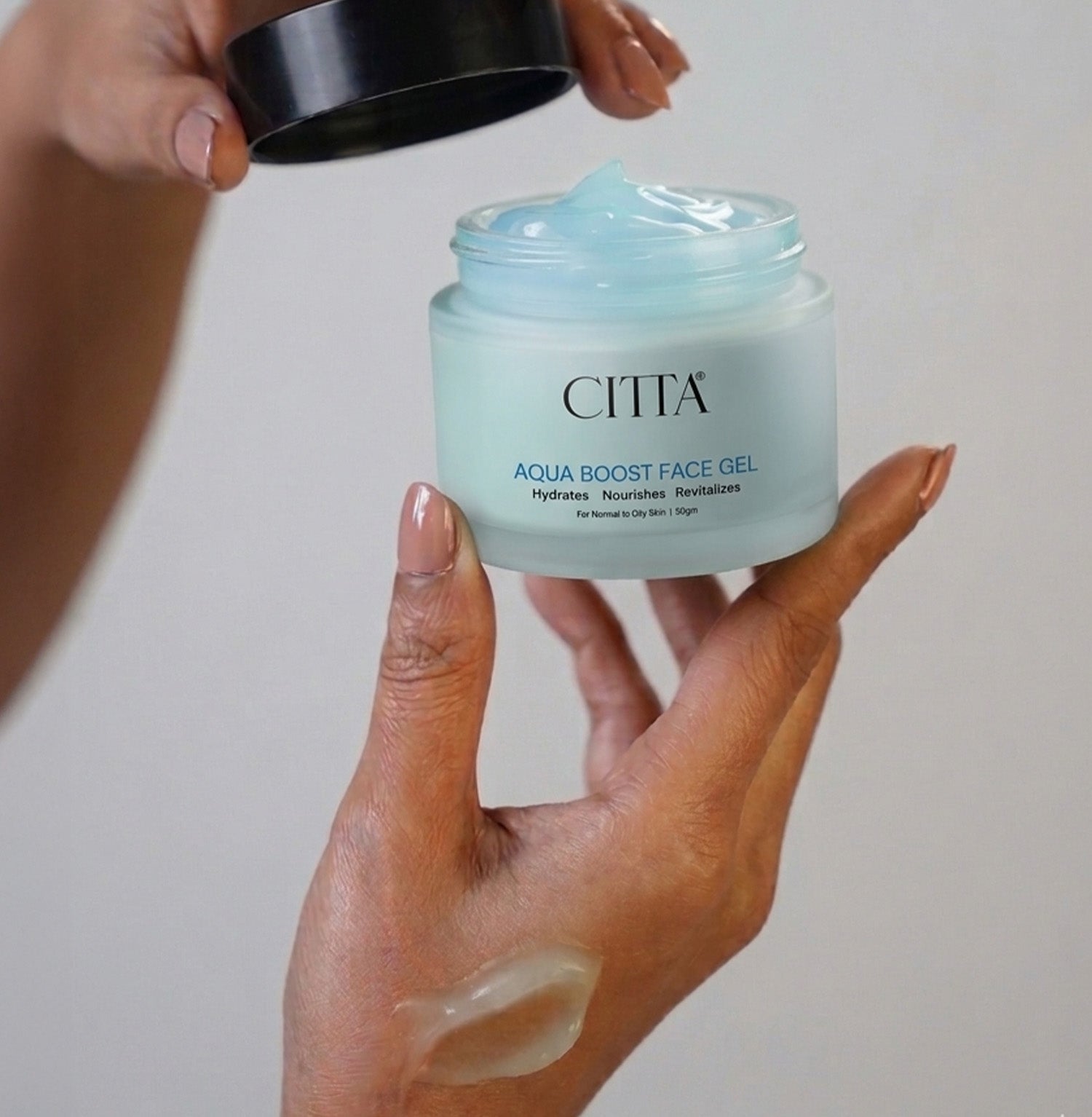 Aqua Boost Face Gel | Lightweight Moisturizer with Hyaluronic Acid, Oil-Free & Non-Comedogenic for Oily Skin