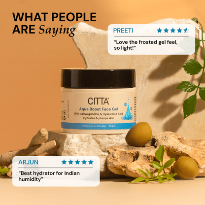  aqua boost face gel with hyaluronic acid for deeply hydrating oily skin