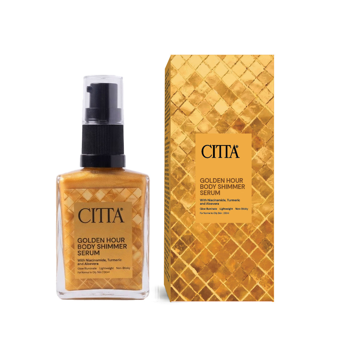CITTA Golden Hour Body Shimmer Serum