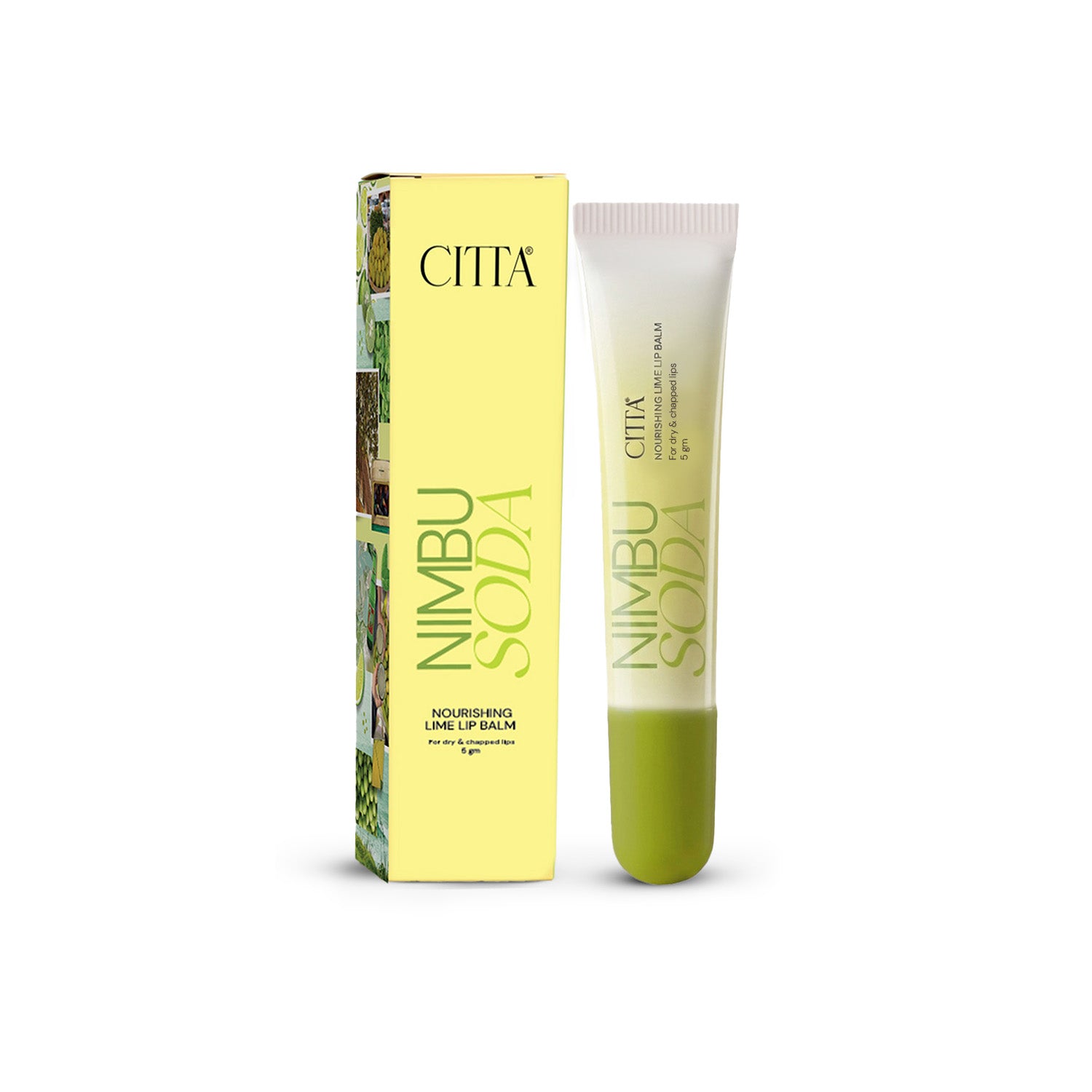 CITTA Nimbu Soda - Nourishing Lime Lip Balm
