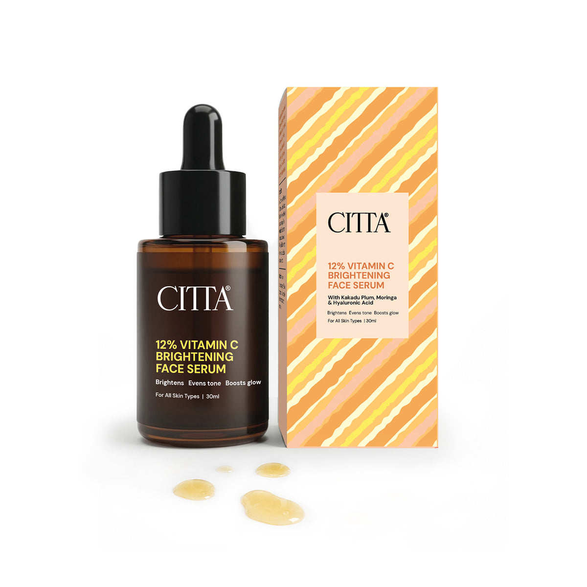 12% Vitamin C Serum | With Hyaluronic Acid for Brightening & Pigmentation