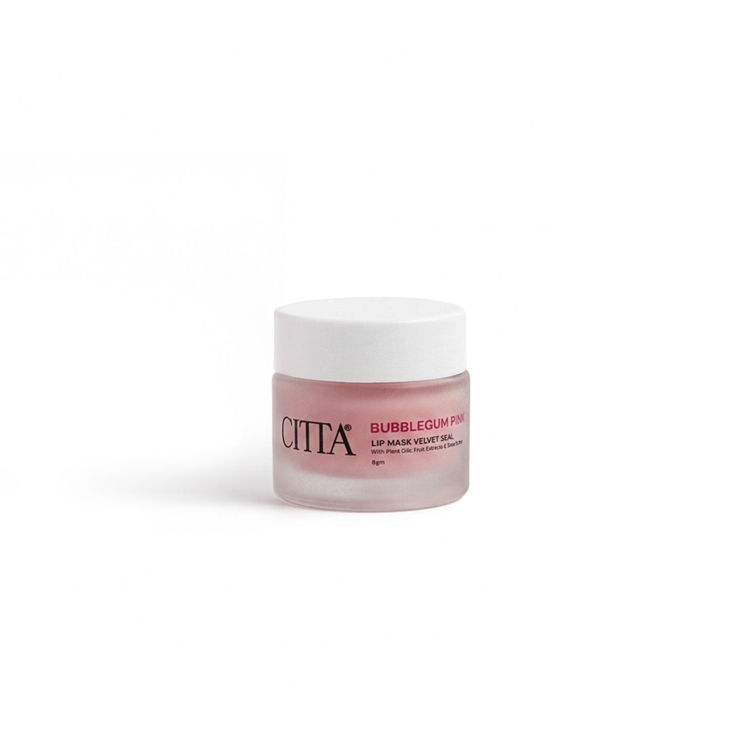 CITTA Bubblegum Pink Velvet Mask Lip Seal
