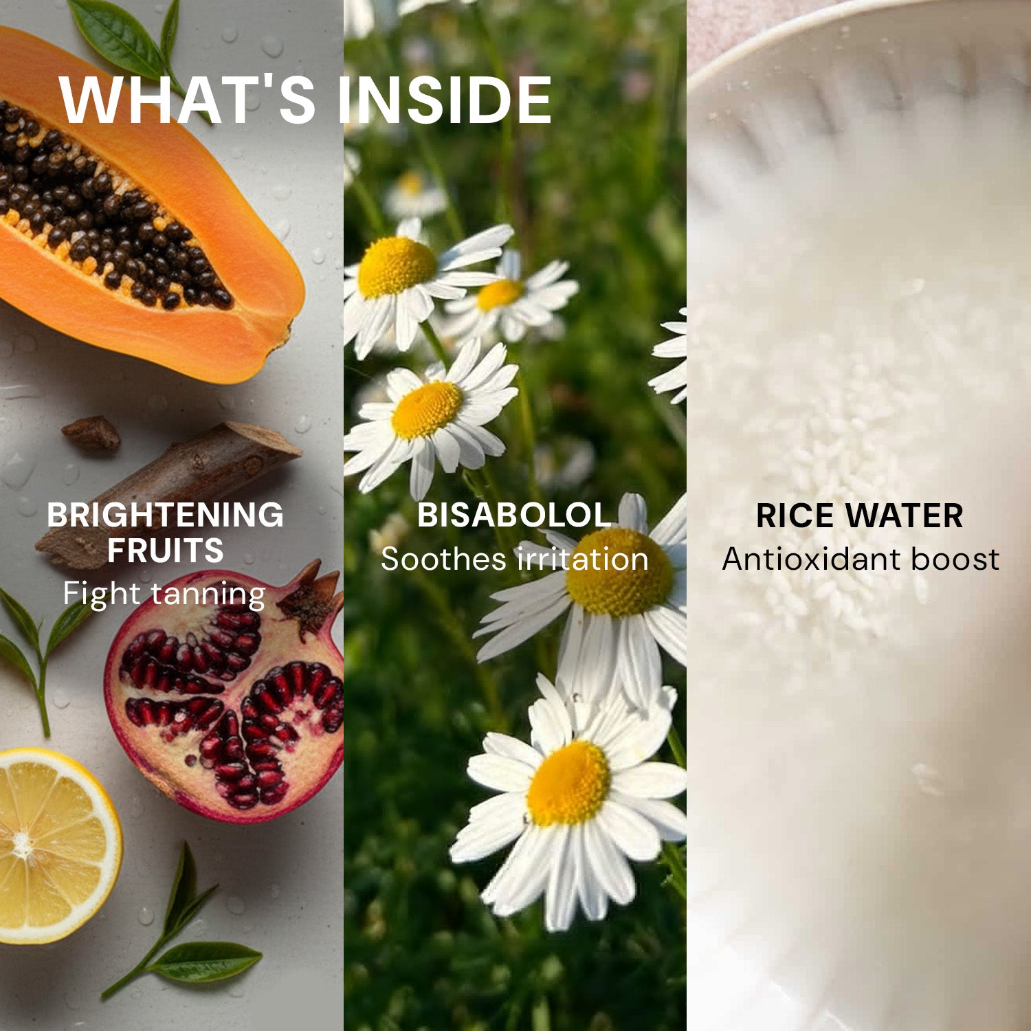 Invisible Brightening Sunscreen Serum | SPF 50++++ with Rice Water, Non-Comedogenic, No Whitecast