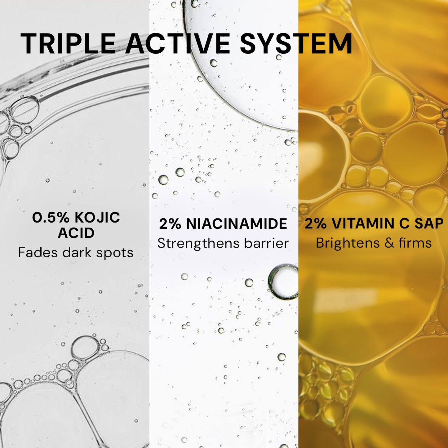 Anti Aging Face Serum – With Kojic Acid, Niacinamide & Vitamin C for Glow, Firmness & Youthful Skin