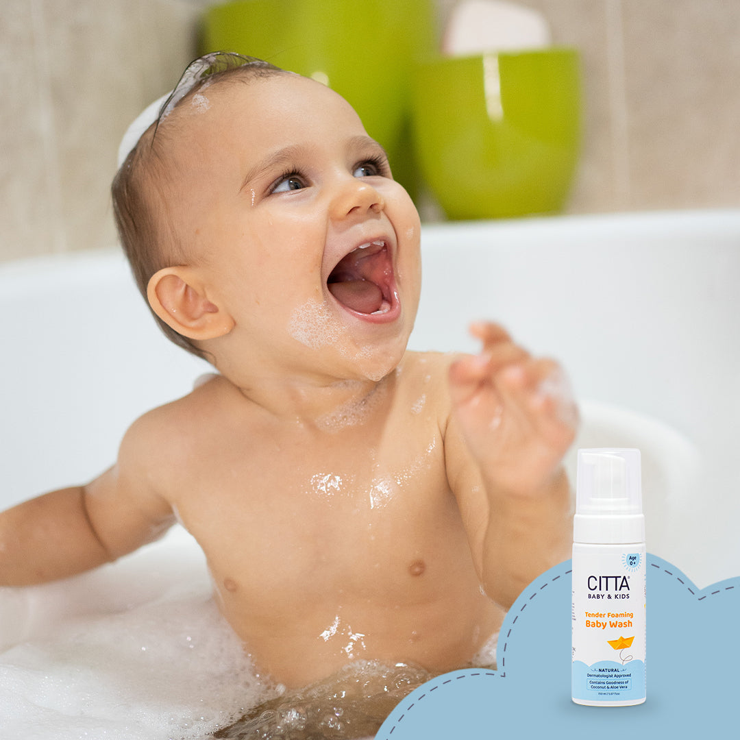 CITTA - Natural Tender Foaming Baby Wash (Body Wash)