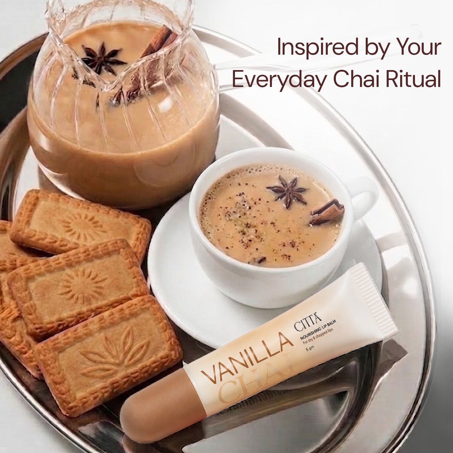 CITTA Vanilla Chai – Nourishing Lip Balm · 5 g