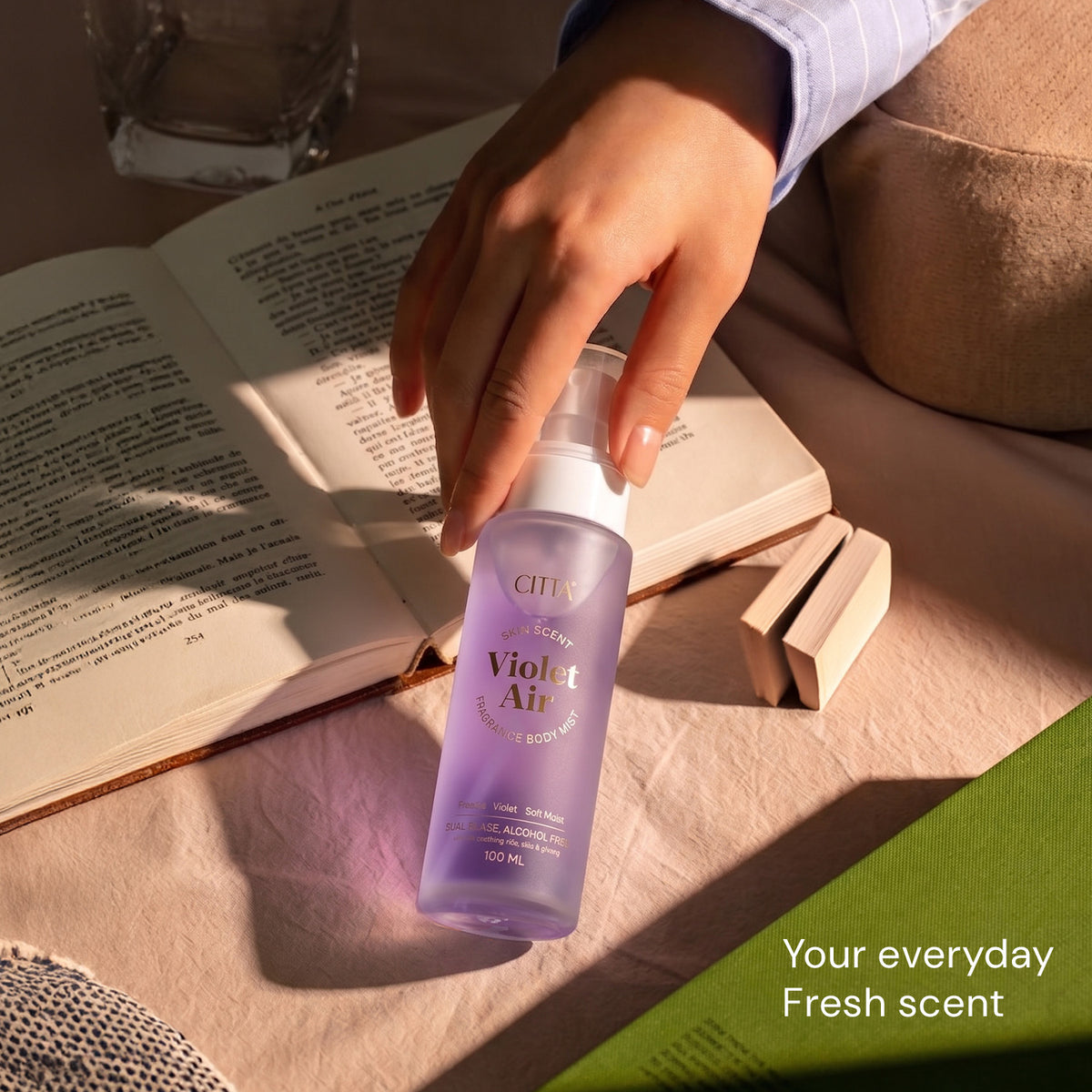 CITTA Violet Air Skin Scent Body Mist