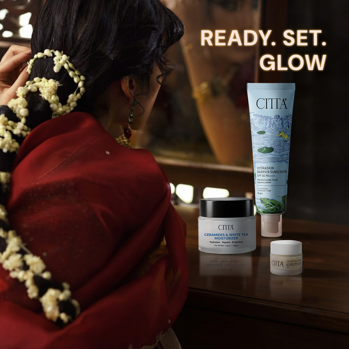THE SECRET TO YOUR FESTIVE GLOW COMBO