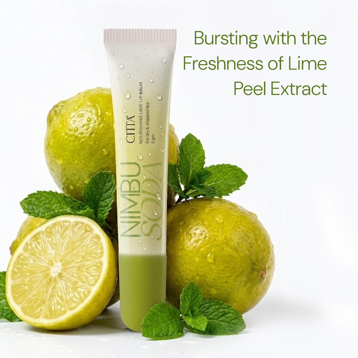 CITTA Nimbu Soda - Nourishing Lime Lip Balm