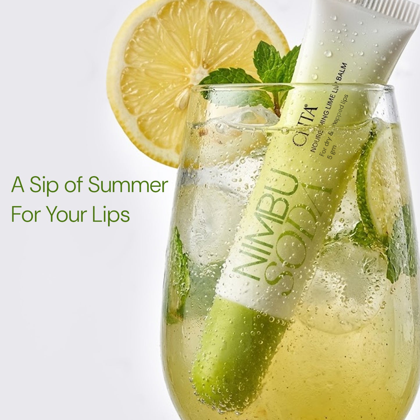 CITTA Nimbu Soda - Nourishing Lime Lip Balm