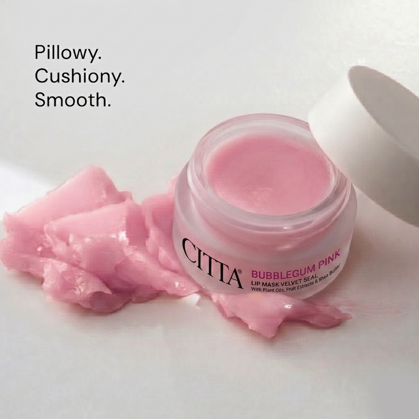 CITTA Bubblegum Pink Velvet Mask Lip Seal