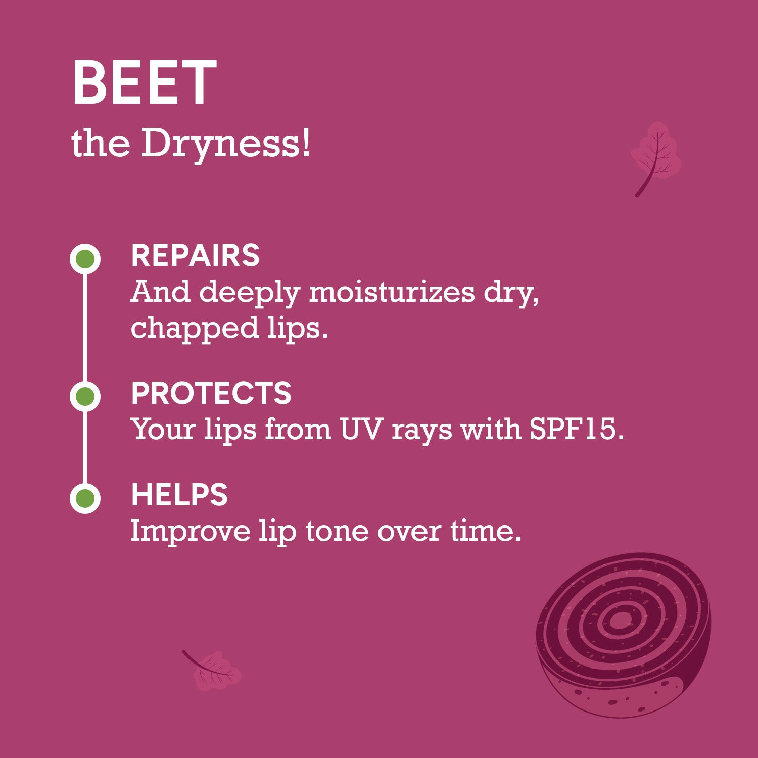  Best beetroot lip balm to repair chapped lips, protect from UV rays, and improve lip tone