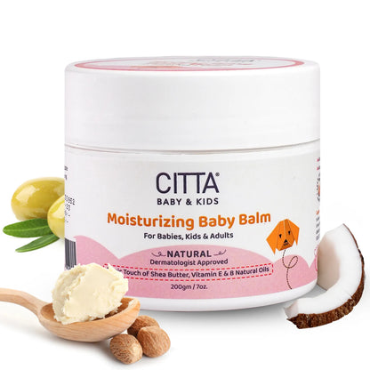  buy citta - natural moisturizing baby balm for babies, kids & adults (best baby moisturizer)