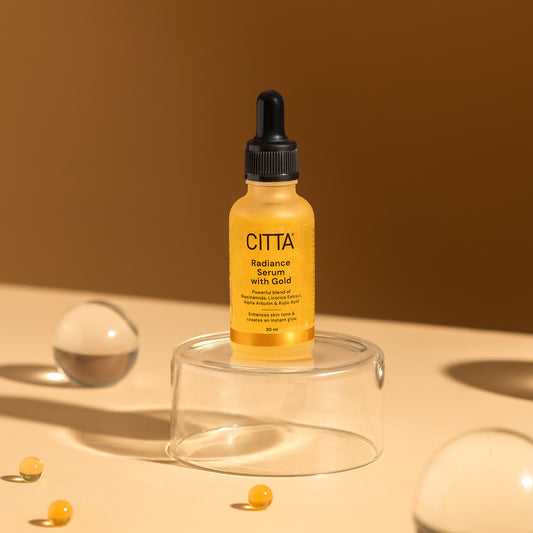 30ml $$** Buy CITTA 24k Gold Serum Online in India  – Brightening Gold Face Serum