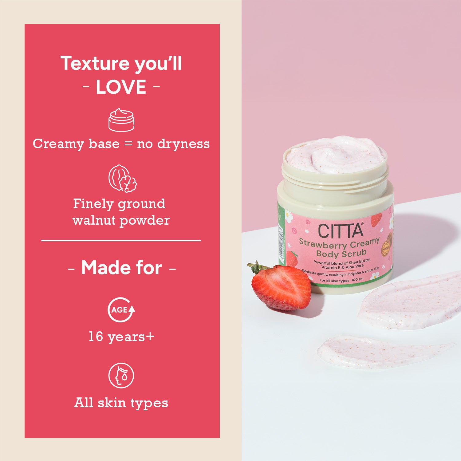  Buy Naturally Made CITTA Exfoliating Body Scrub for all skin types
