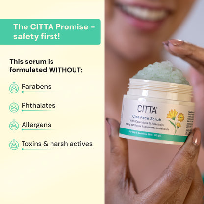  buy the cica face scrub online