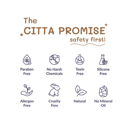  citta - natural moisturizing baby balm (moisturiser) - paraben free, no harsh chemicals, toxin free, silicone free, allergen free, cruelty free natural, no mineral oil